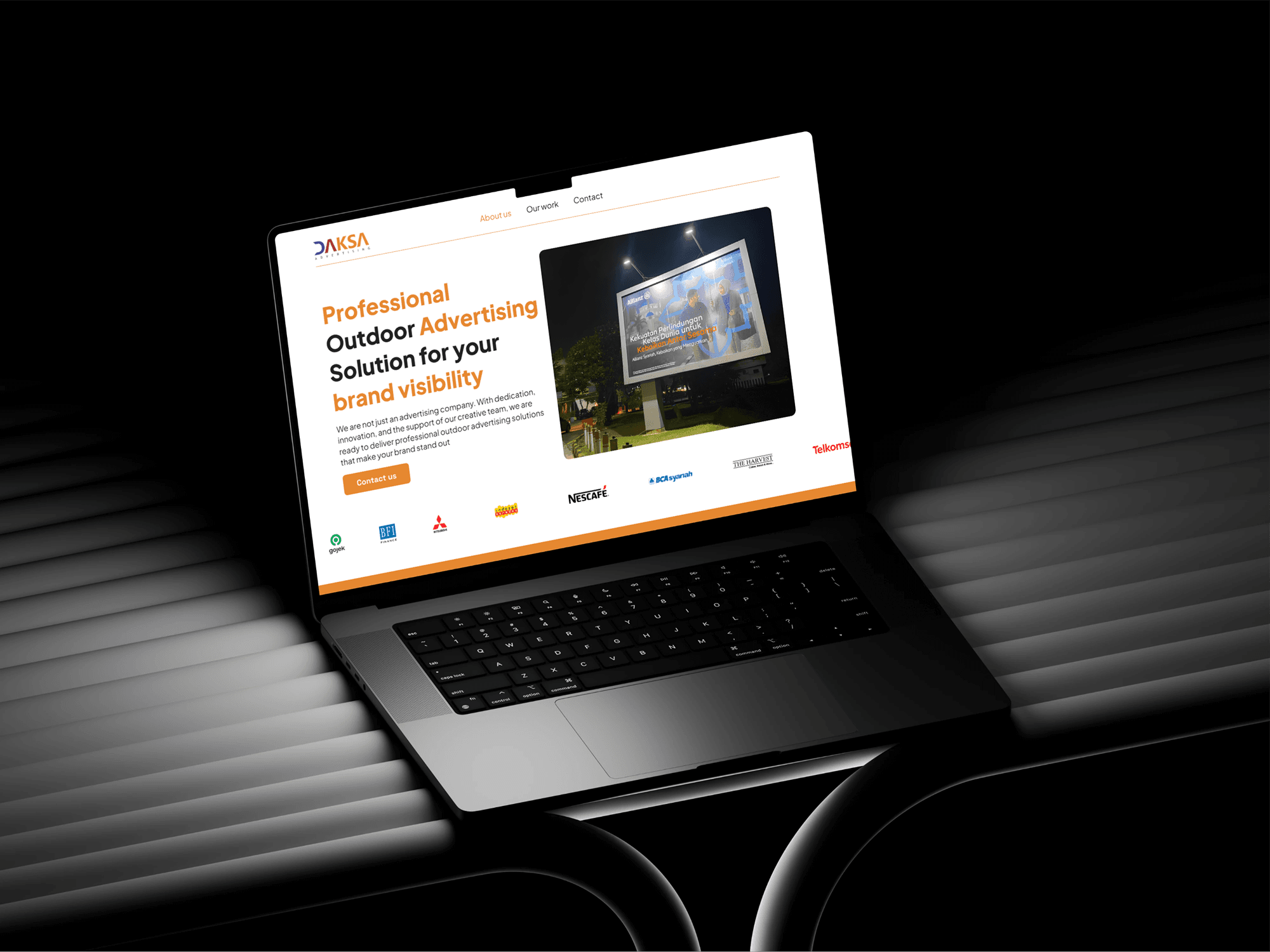 Daksa Advertising Company Website